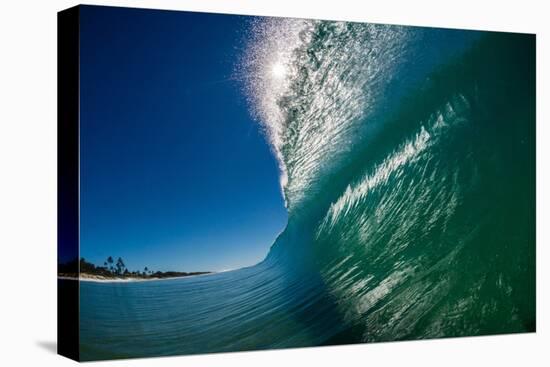 Breaking wave, Gold Coast, Queensland, Australia-Mark A Johnson-Premier Image Canvas