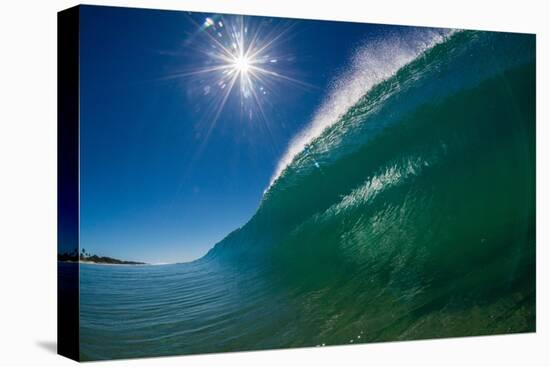 Breaking wave, Gold Coast, Queensland, Australia-Mark A Johnson-Premier Image Canvas