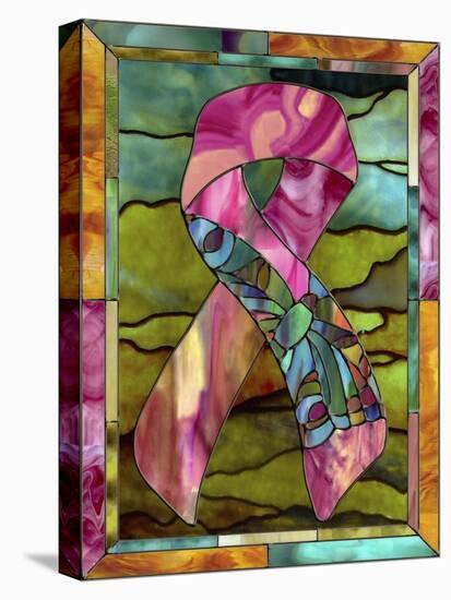 Breast Cancer Ribbon-Mindy Sommers-Premier Image Canvas