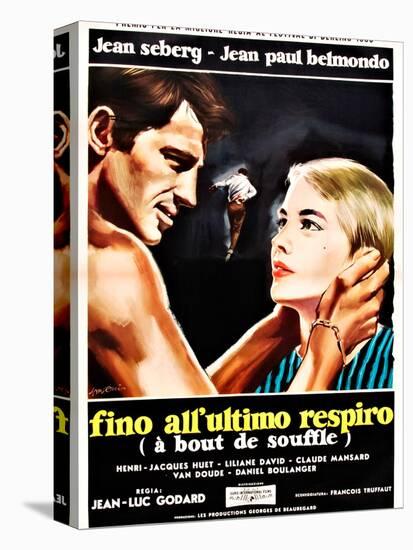 Breathless, (aka a Bout De Souffle aka Fino All'Ultimo Respiro), 1960-null-Stretched Canvas