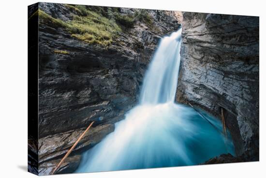 Breathtaking view of waterfall, Banff, Alberta, Canada-Panoramic Images-Premier Image Canvas