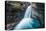Breathtaking view of waterfall, Banff, Alberta, Canada-Panoramic Images-Premier Image Canvas