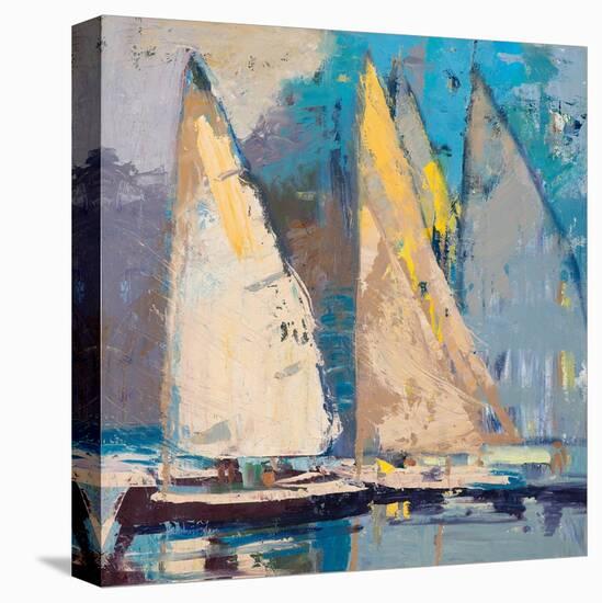 Breeze, Sail and Sky-Beth A. Forst-Stretched Canvas