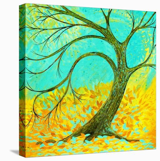 Breezy Tree-Herb Dickinson-Premier Image Canvas
