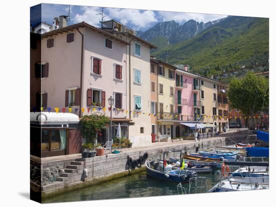 Brenzone on the Eastern Shore of Lake Garda, Verona, Veneto, Italy-Ruth Tomlinson-Premier Image Canvas