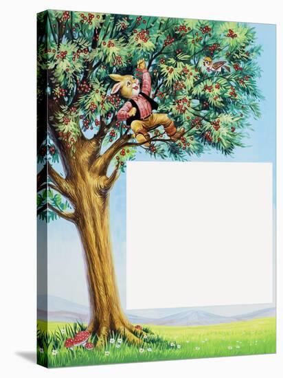 Brer Rabbit in Cherry Tree-Henry Charles Fox-Premier Image Canvas