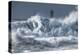 Bretagne Ocean Waves over the Lighthouse-Philippe Manguin-Premier Image Canvas