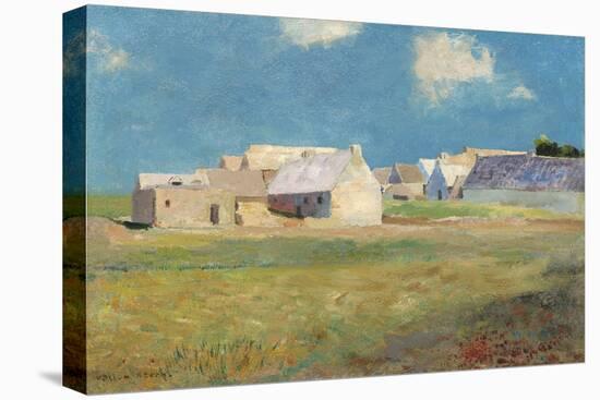 Breton Village, c.1890-Odilon Redon-Premier Image Canvas