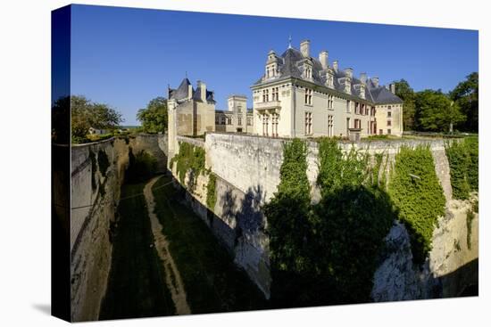 Breze, castle of Breze, dated 16th century, Maine et Loire, Anjou, France, Europe-Nathalie Cuvelier-Premier Image Canvas