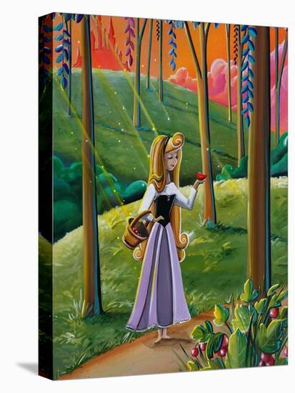 Briar Rose-Cindy Thornton-Stretched Canvas