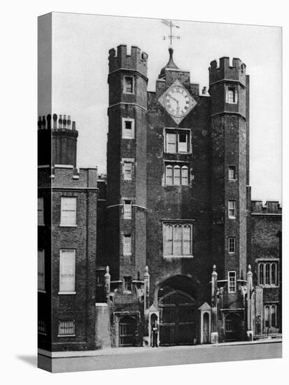 Brick Gatehouse for a Royal Hunting Lodge in St James'S, London, 1926-1927-McLeish-Premier Image Canvas