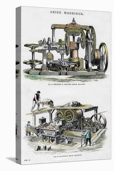 Brick Machines, 19th Century-null-Premier Image Canvas