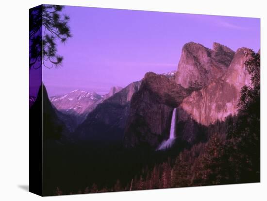 Bridal Veil Falls at Dusk-Mick Roessler-Premier Image Canvas