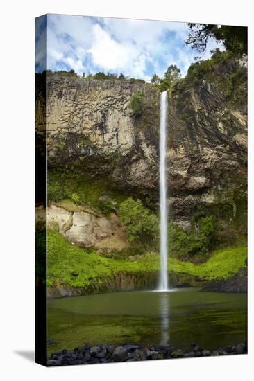 Bridal Veil Falls, Near Raglan, Waikato, North Island, New Zealand-David Wall-Premier Image Canvas