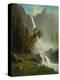 Bridal Veil Falls, Yosemite, c.1871-1873-Albert Bierstadt-Premier Image Canvas