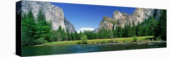 Bridal Veil Falls, Yosemite National Park, California, USA-null-Premier Image Canvas