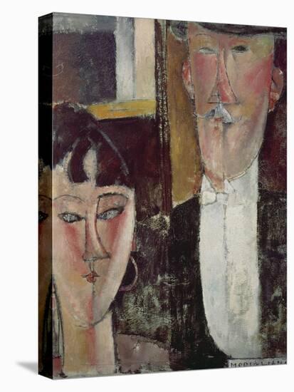 Bride and Groom (The Couple), 1915/16-Amedeo Modigliani-Premier Image Canvas