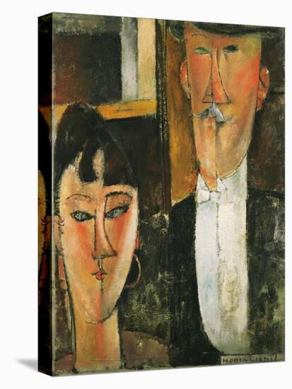 Bride and Groom-Amedeo Modigliani-Premier Image Canvas