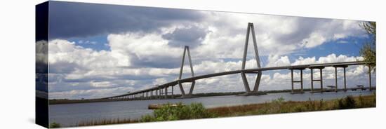 Bridge across a River, Arthur Ravenel Jr. Bridge, Cooper River, Charleston, South Carolina, Usa-null-Premier Image Canvas