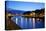 Bridge across a River, Ha'Penny Bridge, Liffey River, Dublin-null-Premier Image Canvas