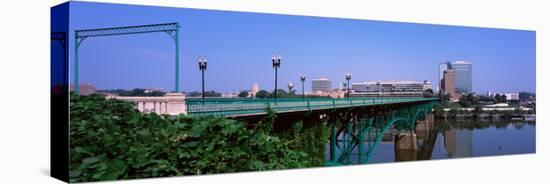 Bridge Across River, Gay Street Bridge, Tennessee River, Knoxville, Knox County, Tennessee-null-Premier Image Canvas