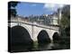 Bridge and River Thames, Richmond, Surrey, England, United Kingdom, Europe-Richardson Rolf-Premier Image Canvas