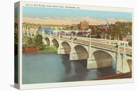Bridge, Bethlehem, Pennsylvania-null-Stretched Canvas