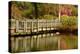 Bridge, Crystal Springs Lake, Rhododendron Garden, Portland, Oregon-Michel Hersen-Premier Image Canvas