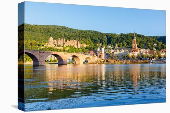 Bridge in Heidelberg, Germany-sborisov-Premier Image Canvas