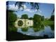 Bridge, Lake and House, Blenheim Palace, Oxfordshire, England, United Kingdom, Europe-Nigel Francis-Premier Image Canvas