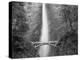 Bridge, Multnomah Falls, Columbia Gorge, Oregon, USA-Walter Bibikow-Premier Image Canvas