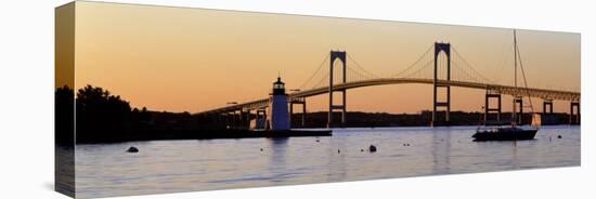 Bridge, Newport, Rhode Island, USA-null-Premier Image Canvas