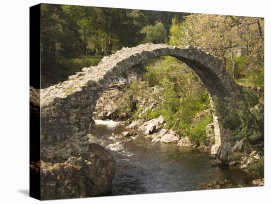 Bridge of Carr, Built in 1717, Carrbridge, Inverness-Shire, Highlands, Scotland, United Kingdom-Richard Maschmeyer-Premier Image Canvas