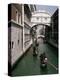 Bridge of Sighs and Gondolas, Venice, Veneto, Italy-Roy Rainford-Premier Image Canvas