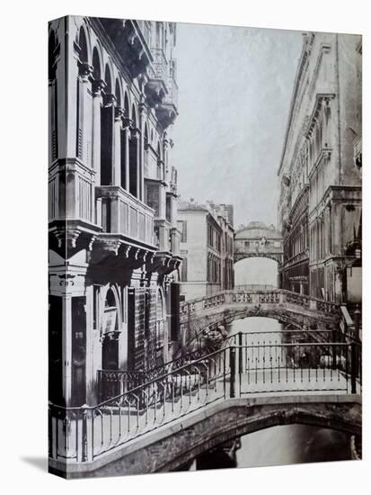 Bridge of Sighs, Venice, C.1870-Carlo Naya-Premier Image Canvas