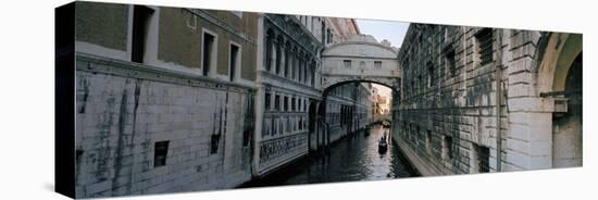 Bridge on a Canal, Bridge of Sighs, Grand Canal, Venice, Italy-null-Premier Image Canvas