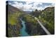 Bridge over Kawarau River, Kawarau Gorge, South Island, New Zealand-David Wall-Premier Image Canvas