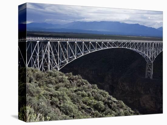 Bridge over the Rio Grande Gorge, Taos, New Mexico, United States of America, North America-Richard Cummins-Premier Image Canvas