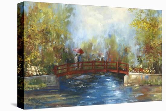 Bridge over the water-Anna Polanski-Stretched Canvas