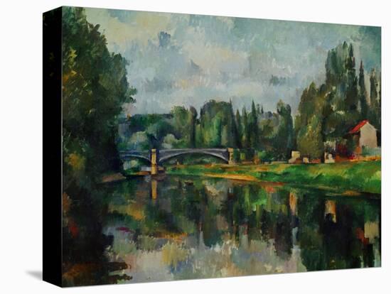 Bridge Over Ther Marne at Creteil, 1888-Paul Cézanne-Premier Image Canvas