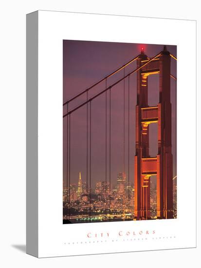 Bridge - San Fran-unknown unknown-Stretched Canvas