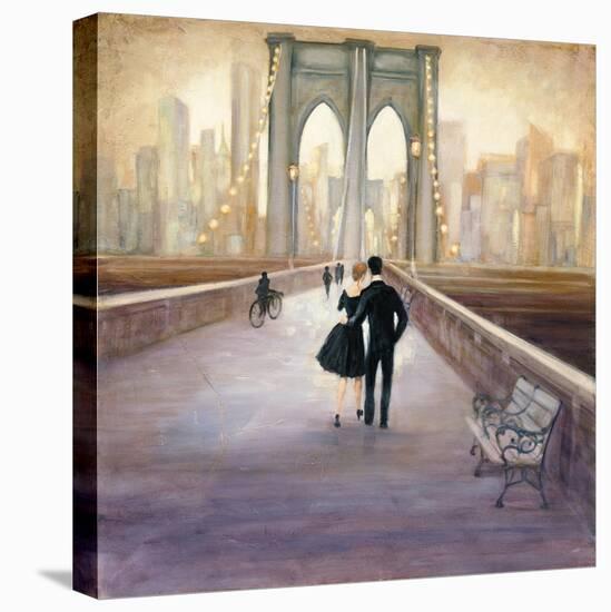 Bridge to NY-Julia Purinton-Stretched Canvas