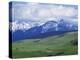 Bridger Mountains, Named for Jim Bridger, Along the Bozeman Pass on the Bozeman Trail, Montana-null-Premier Image Canvas