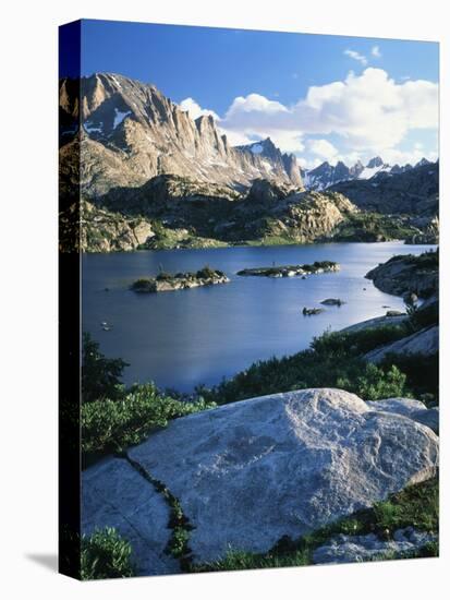 Bridger Wilderness with Island Lake, Wyoming, USA-Scott T. Smith-Premier Image Canvas