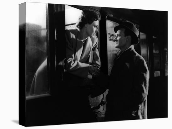 Brief Encounter, Celia Johnson, Trevor Howard, 1945-null-Stretched Canvas