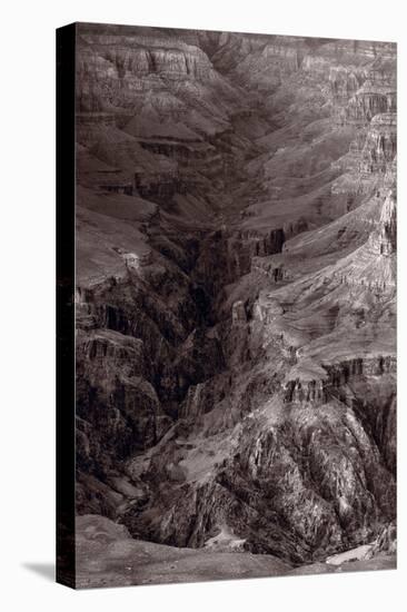 Bright Angel Canyon Grand Canyon National Park BW-Steve Gadomski-Premier Image Canvas