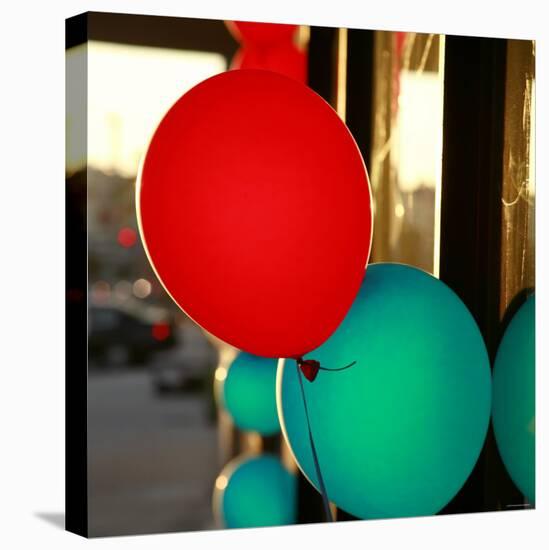 Bright Balloons-Nicole Katano-Stretched Canvas