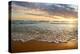 Bright Cloudy Sunset in the Calm Ocean-Givaga-Premier Image Canvas