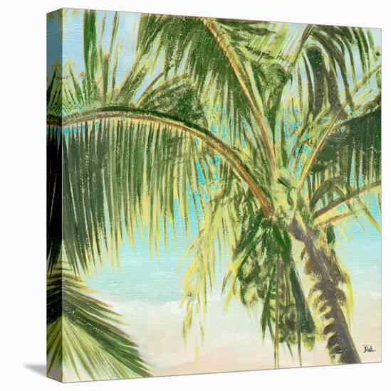 Bright Coconut Palm II-Patricia Pinto-Stretched Canvas