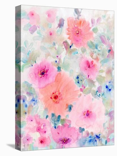 Bright Floral Design  II-Tim OToole-Stretched Canvas